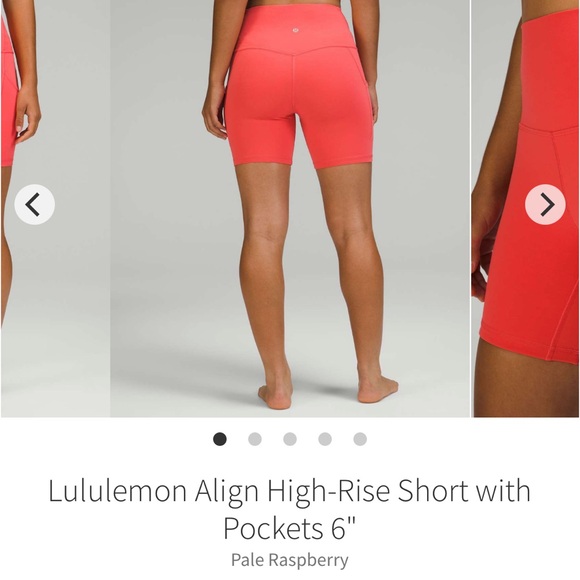 lululemon athletica | Shorts | Lululemon Athletica Womens Align Shorts ...